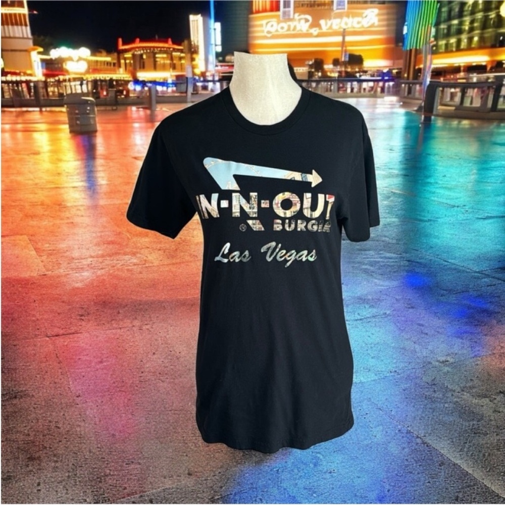 Black In and Out Burger Las Vegas Tee